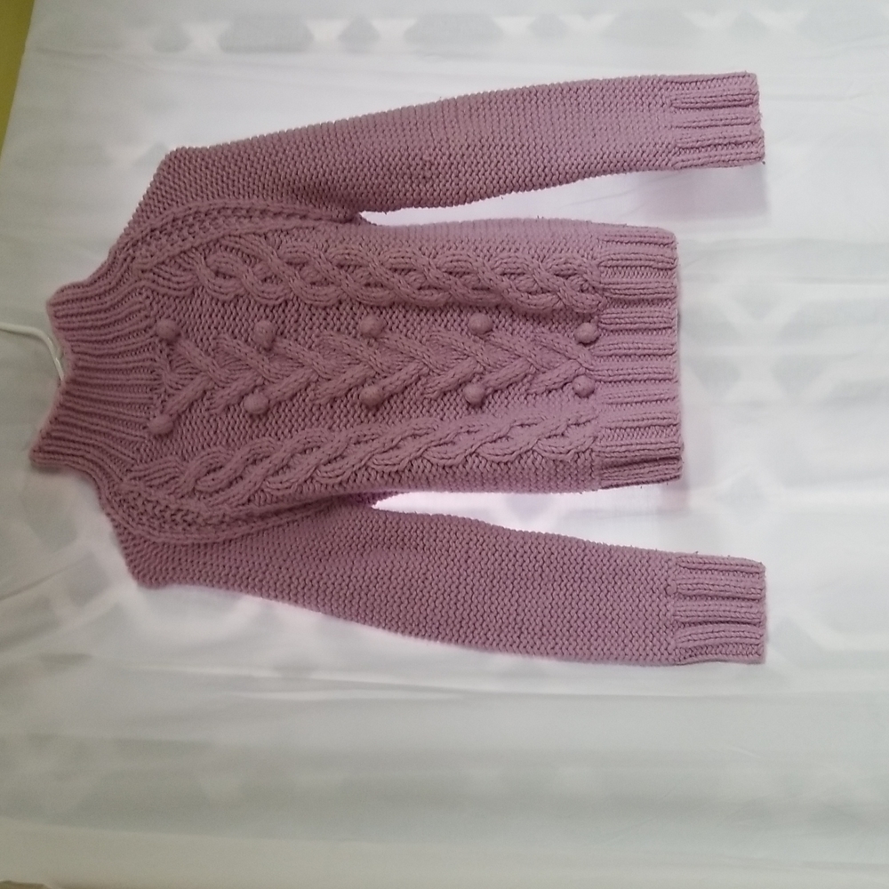 J.Crew mock turtleneck wool sweater. XS, pink